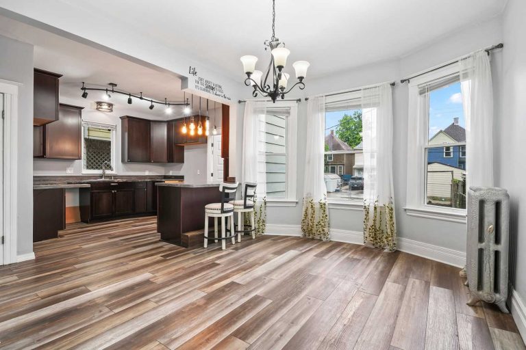 Detroit Bungalow Dining Room Kitchen By Greg Aubry Real Estate Photographer 768x512