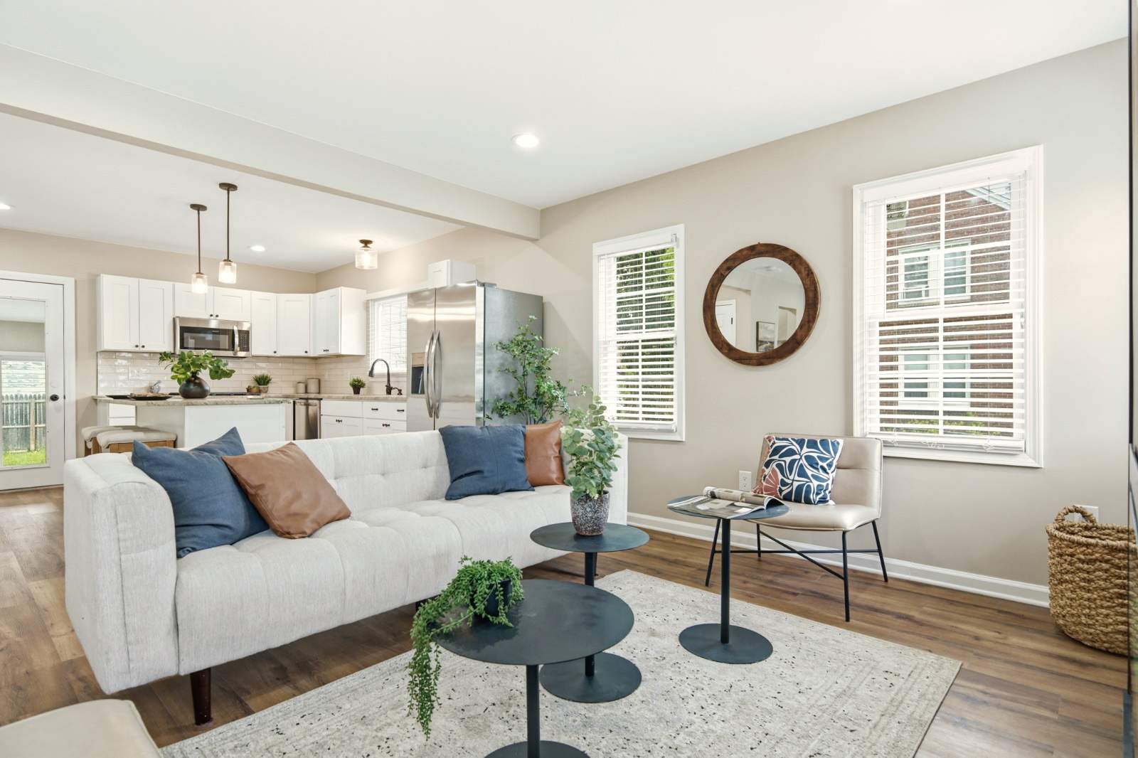 Detroit Bungalow Living Room Interior Photo by Greg Aubry, GDA Real Estate Photography